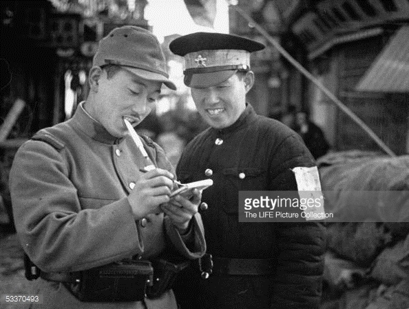 支那事変・シナ戦線での日本兵と現地中国人との交流 南京: 大
